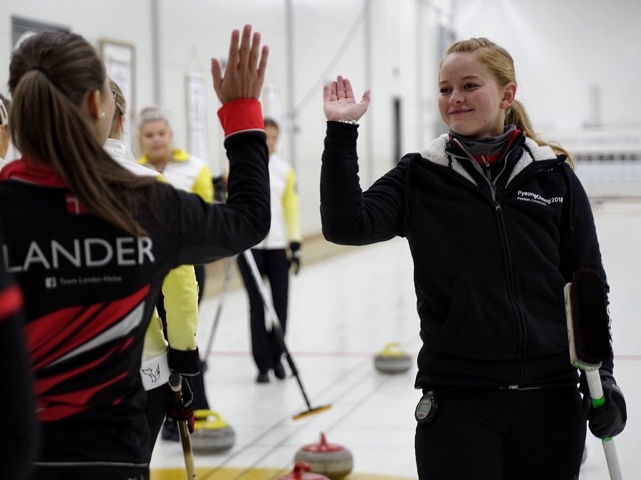 Andenplads til Team Lander/Halse i Nordic Junior Curling Tour