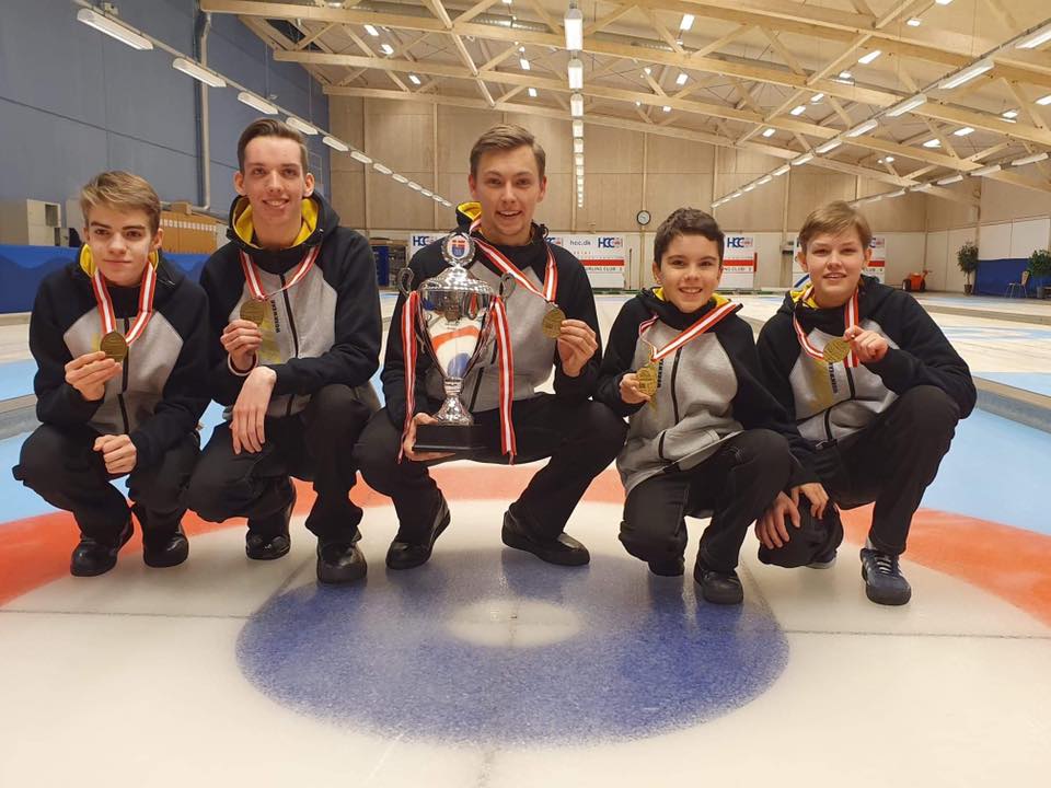 Team Vilandt vinder DM 2020 for Junior drenge