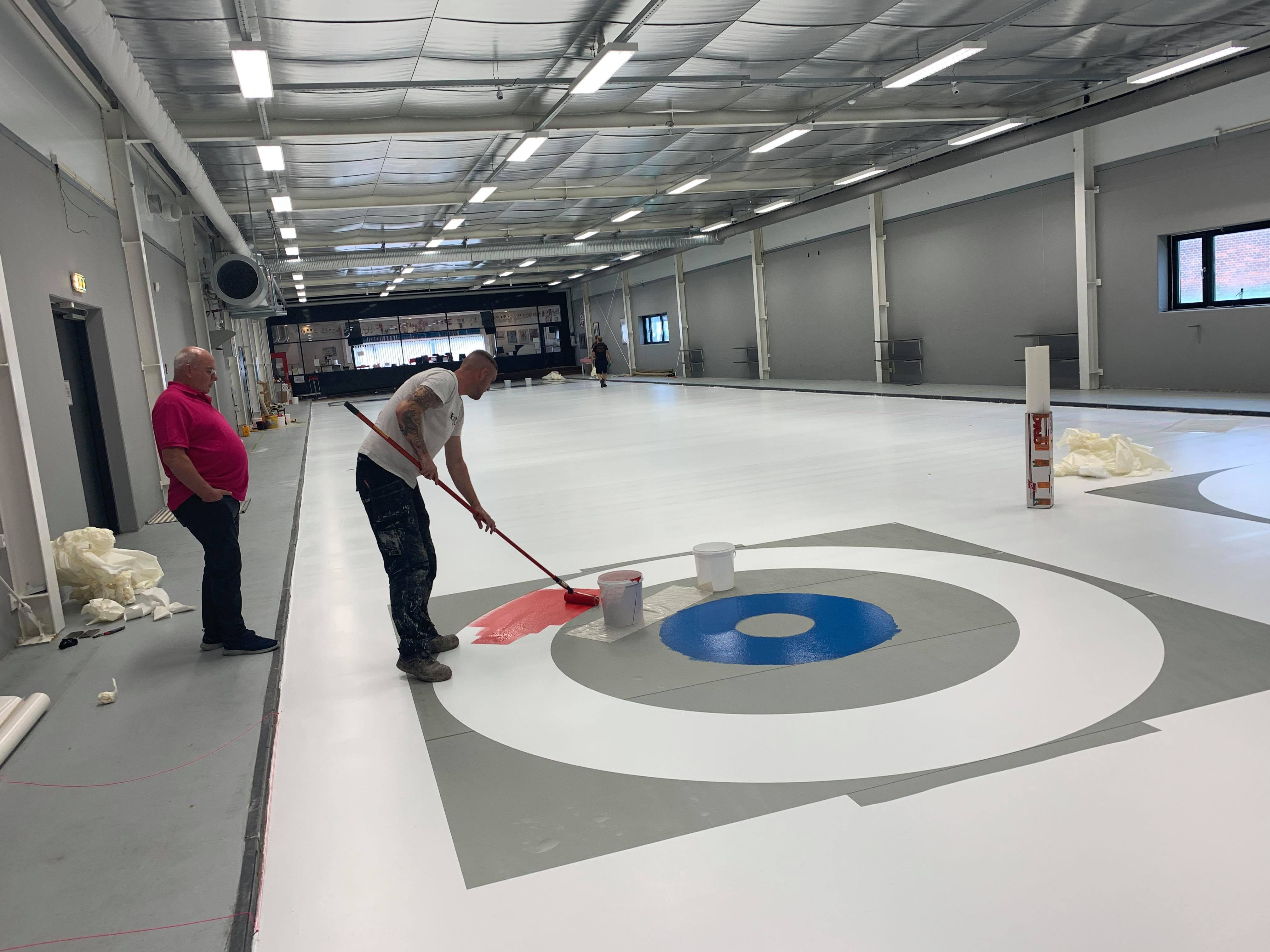 Nu er den "nye" curlinghal snart klar