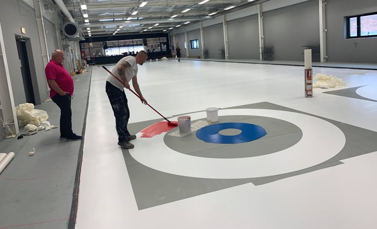 Nu er den "nye" curlinghal snart klar